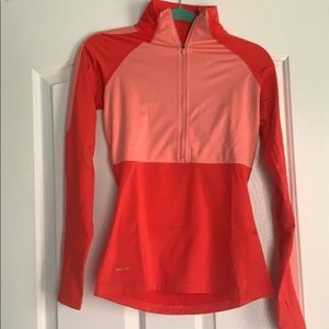 1/4 zip Nike Pro LS cold gear